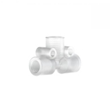 Cross Body Tefzel™ (ETFE) for 1/8" OD, .050 thru hole